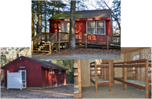 Camper lodging at the Occohannock on the Bay Camp and Retreat Center